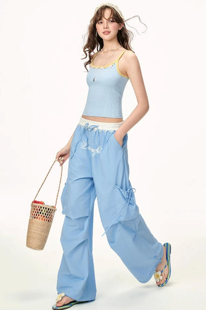 Striped Beaded Camisole