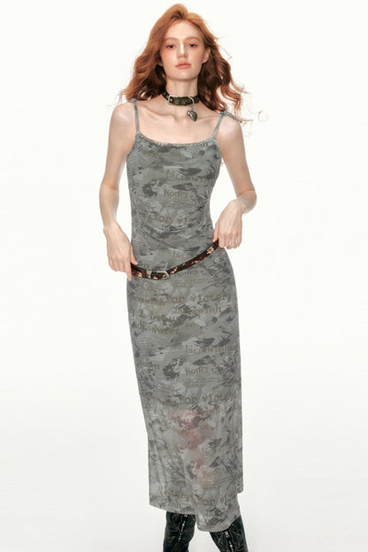 Sweetheart Halter Pleated Dress