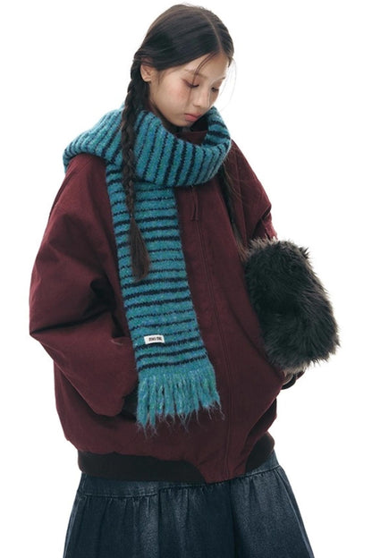 Vintage Red Cotton Jacket