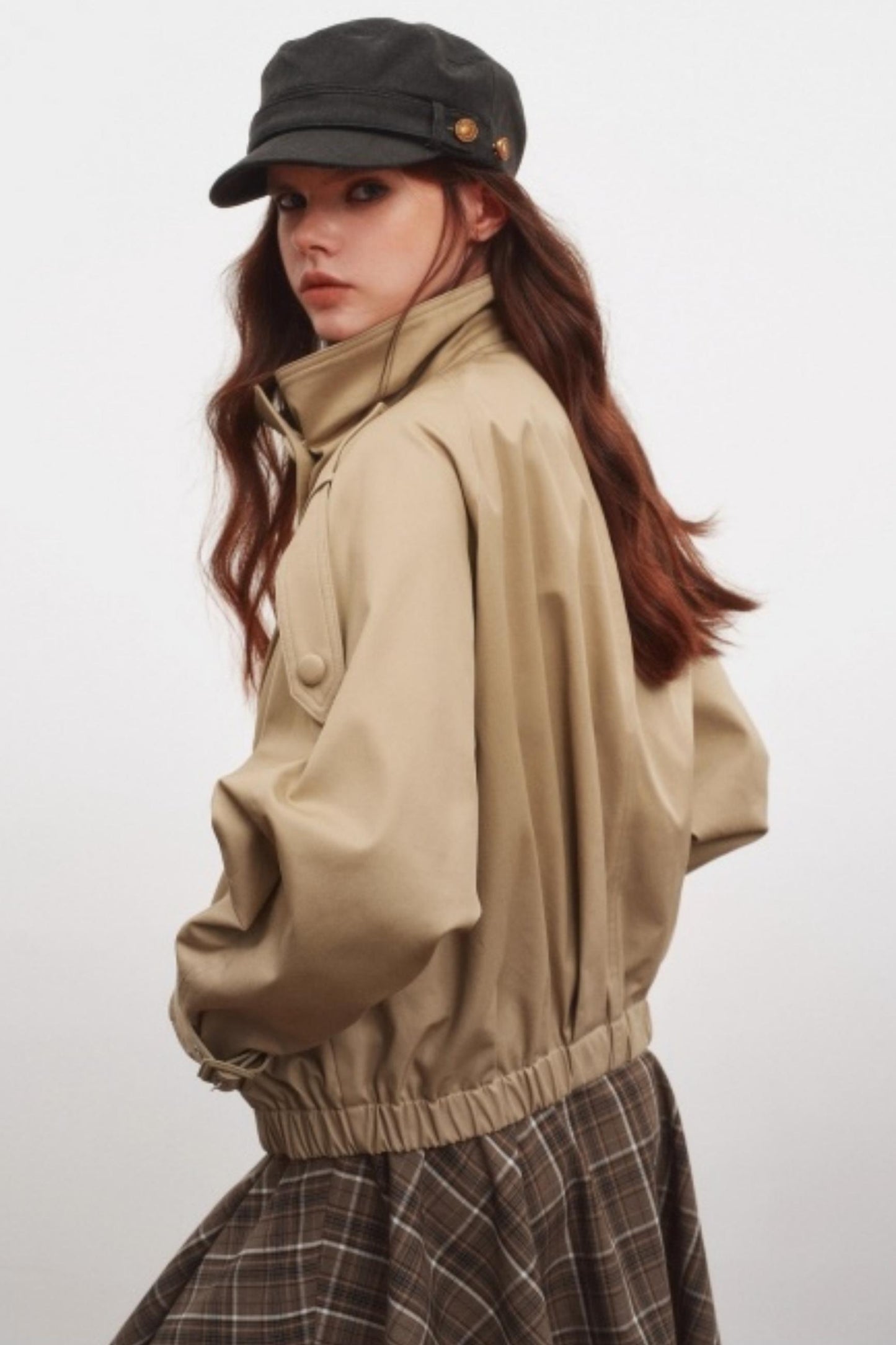 Winter Lyocell Cotton Trench Coat