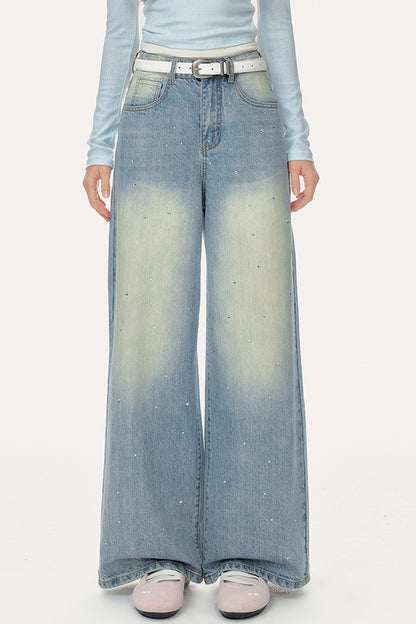 Diamond High-Waisted Jeans