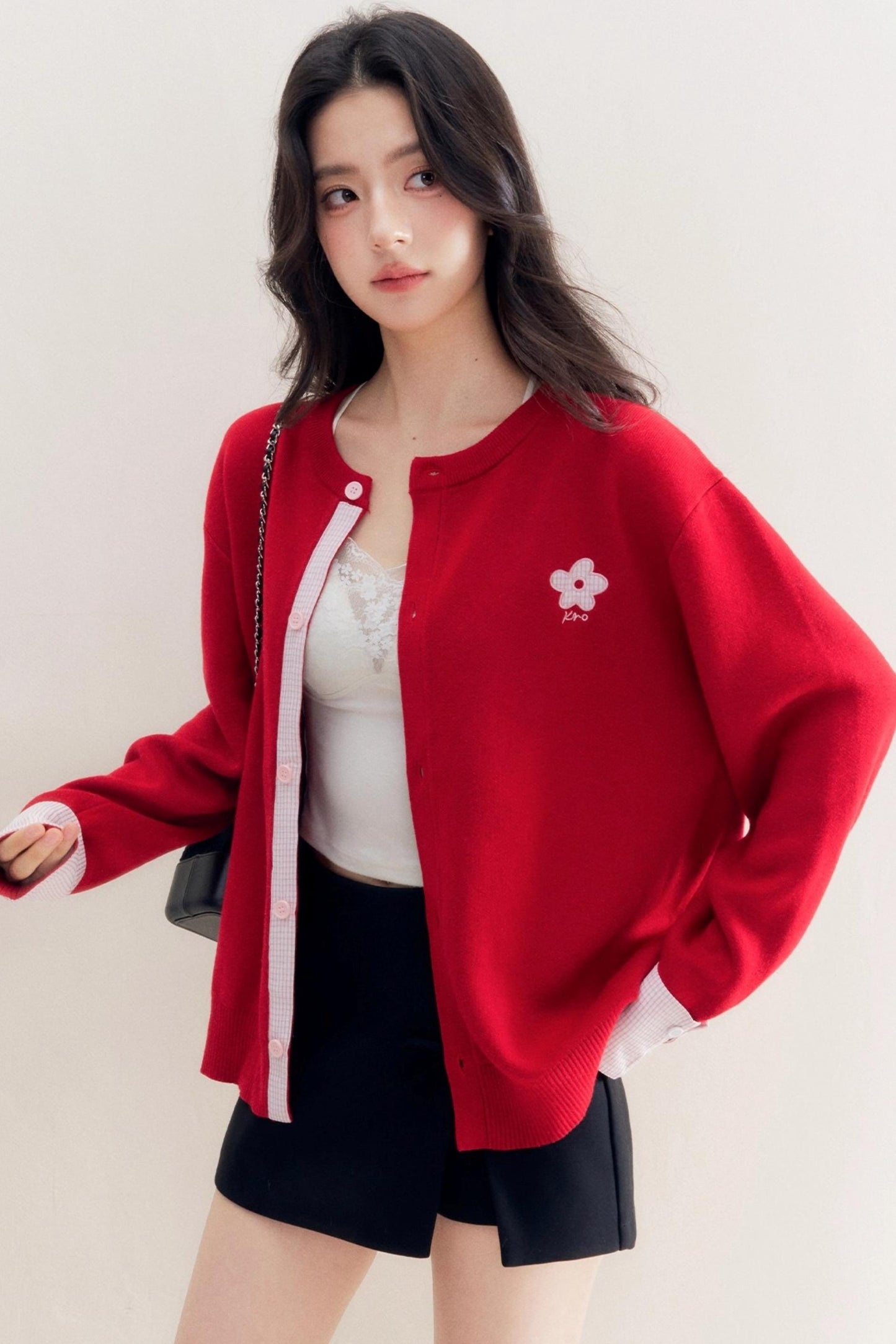 Romantic Patchwork Sweater Cardigan