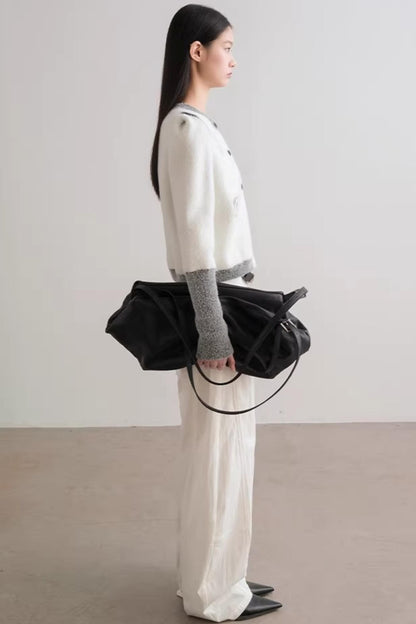 Scattered Roses Jacquard Cardigan