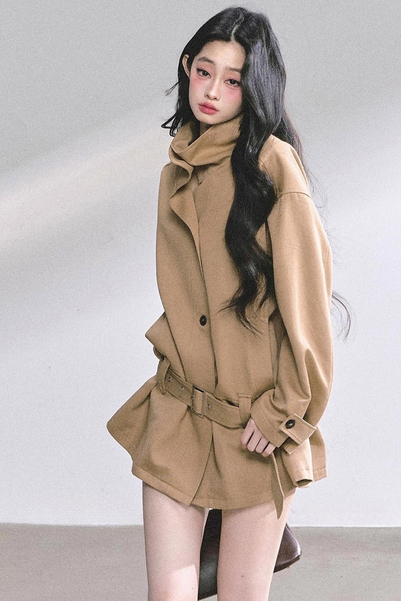 French Style Windbreaker Jacket