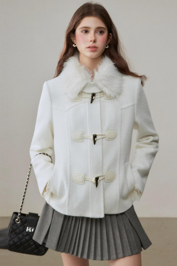 Luxe Winter White Jacket