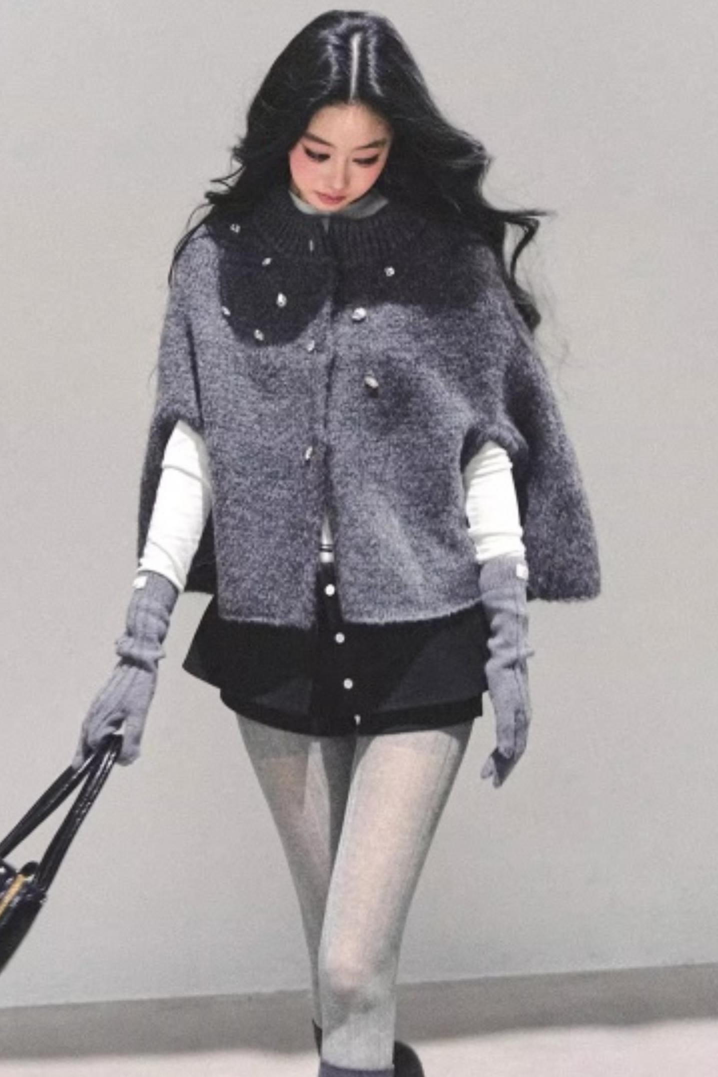 Wilderness Monologue Sweater Cape