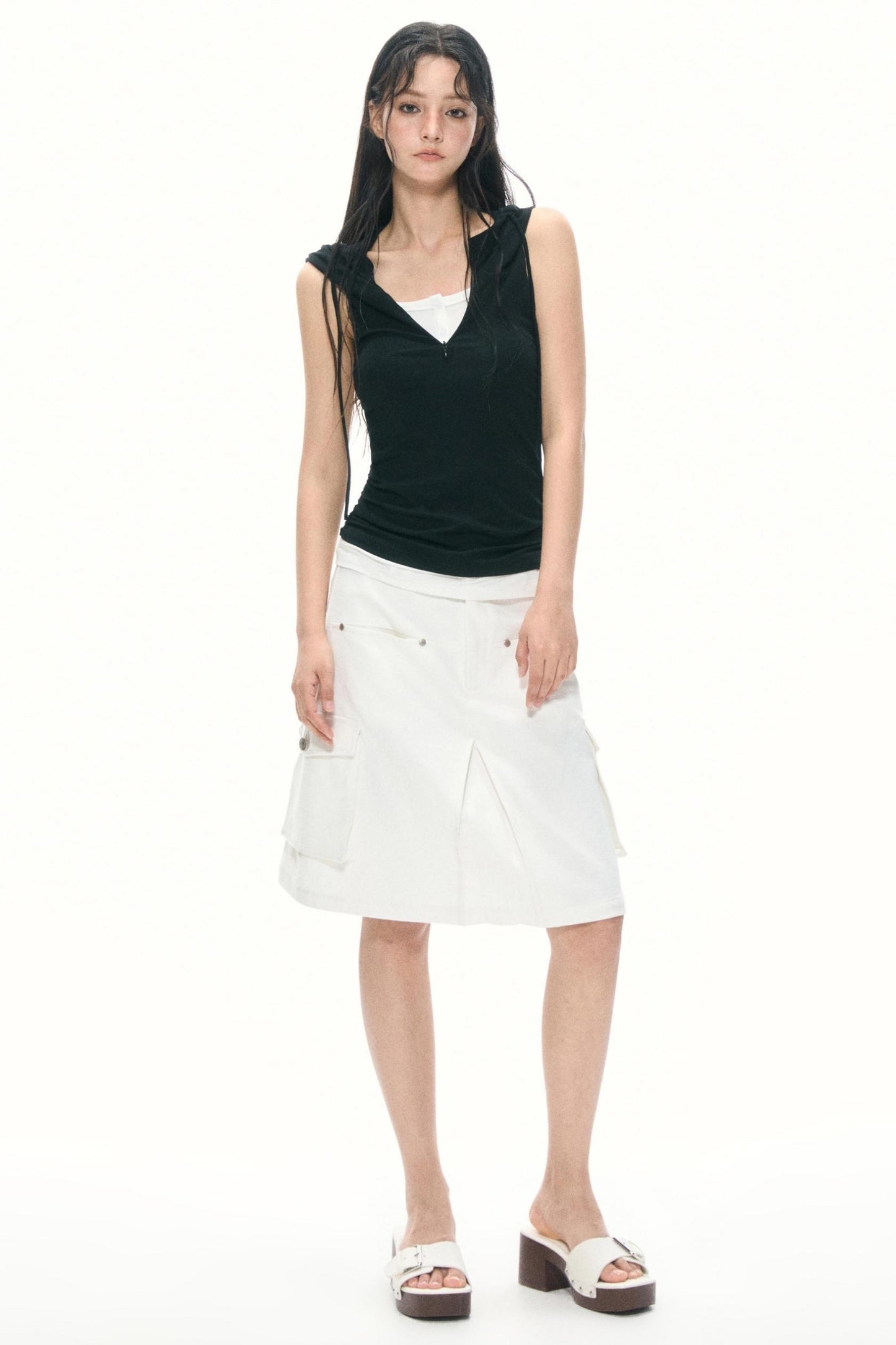 Color-Block Half-Zip Hoodie