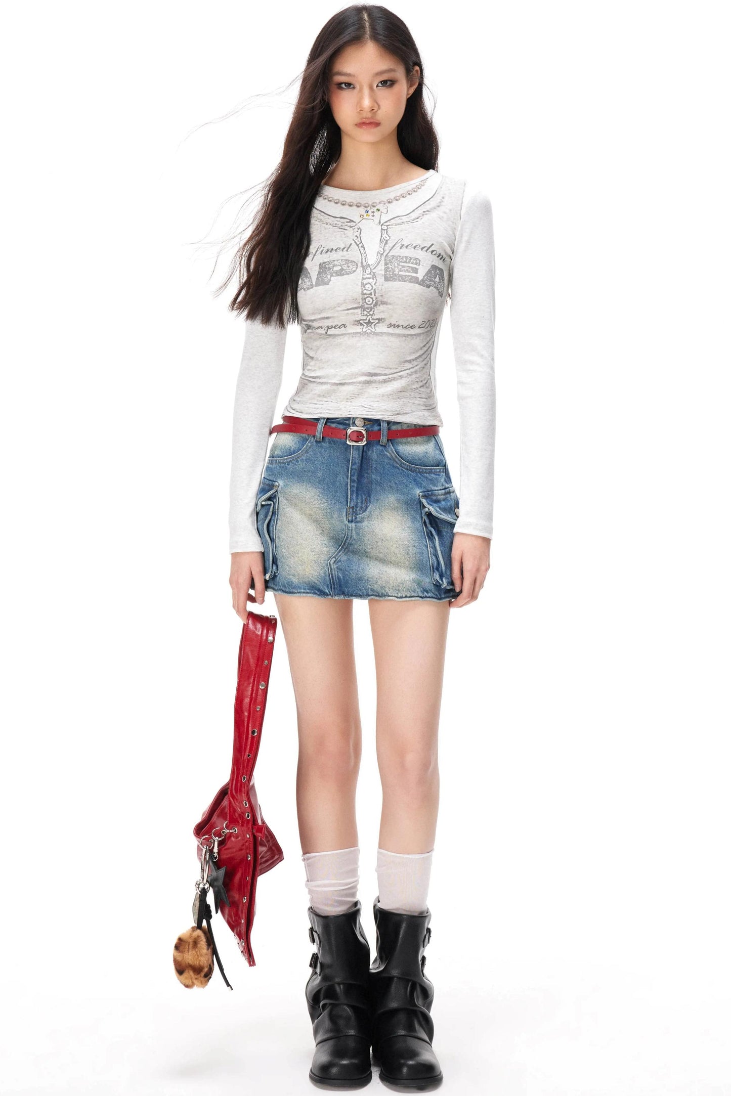 Spicy Girl Rhinestone Knit Top