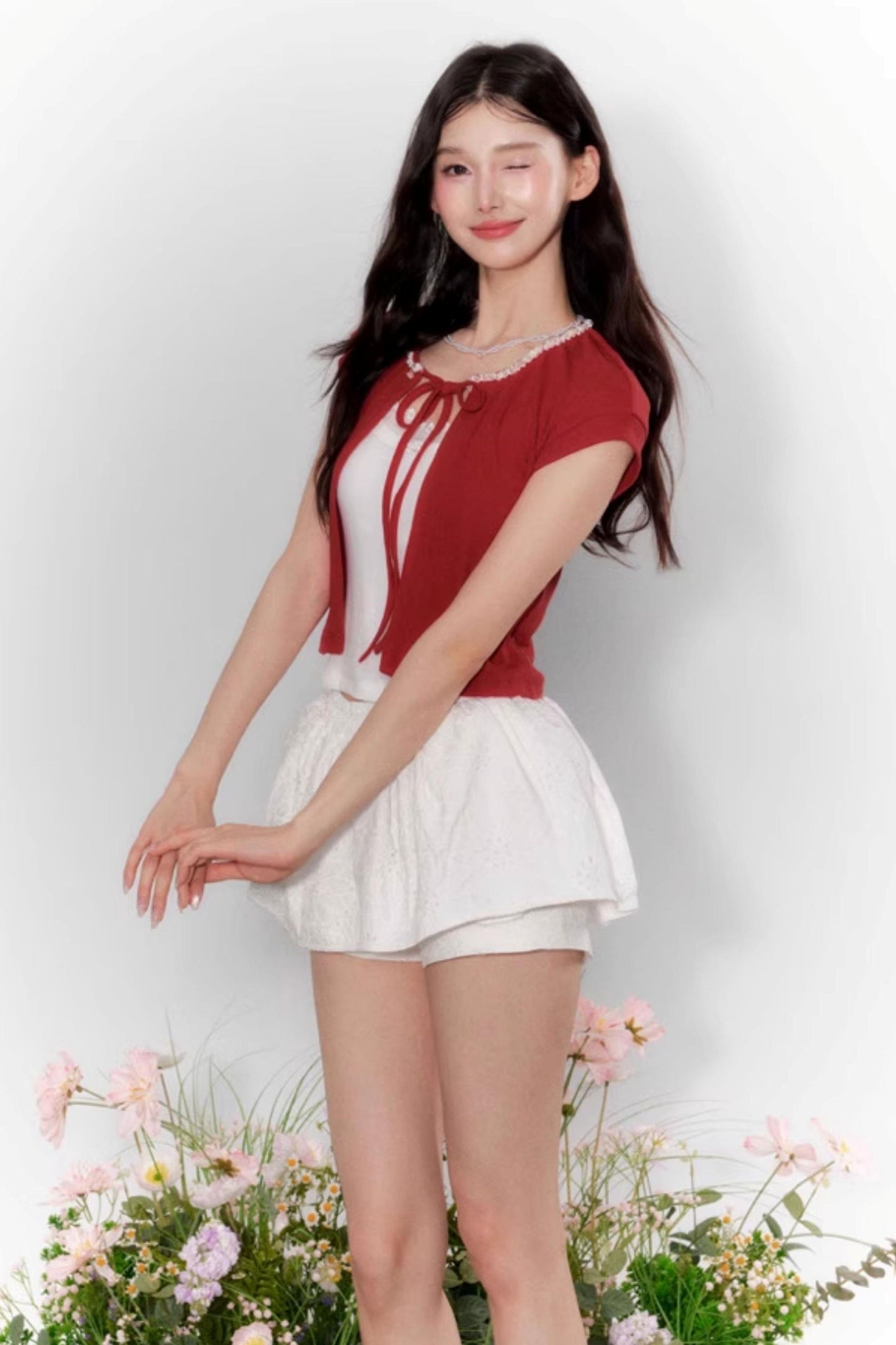 Delight Bow-Waist Set-Up