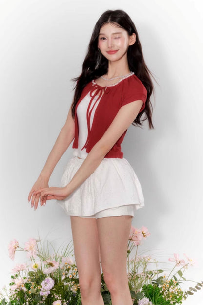 Delight Bow-Waist Set-Up