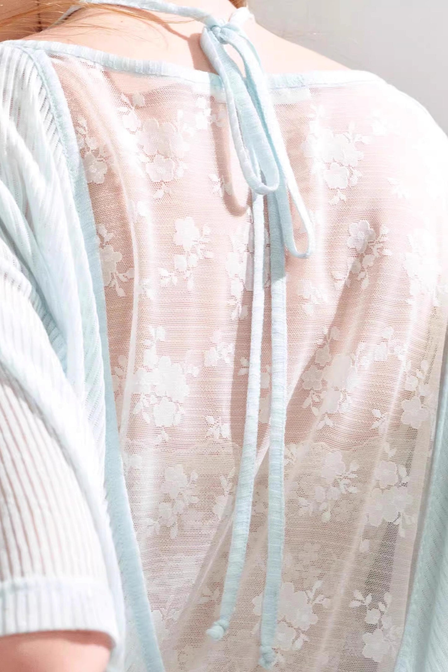 Summer Lace Swing Top