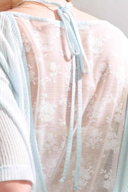 Summer Lace Swing Top