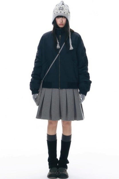 Warm Cotton Retro Stand-Up Jacket