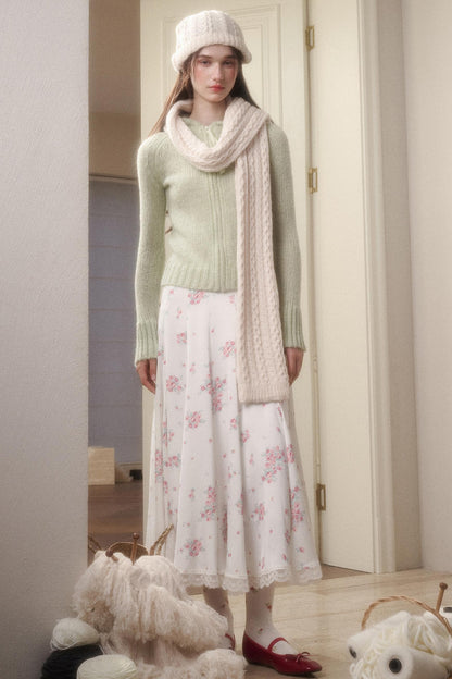 Classic High Waist Skirt