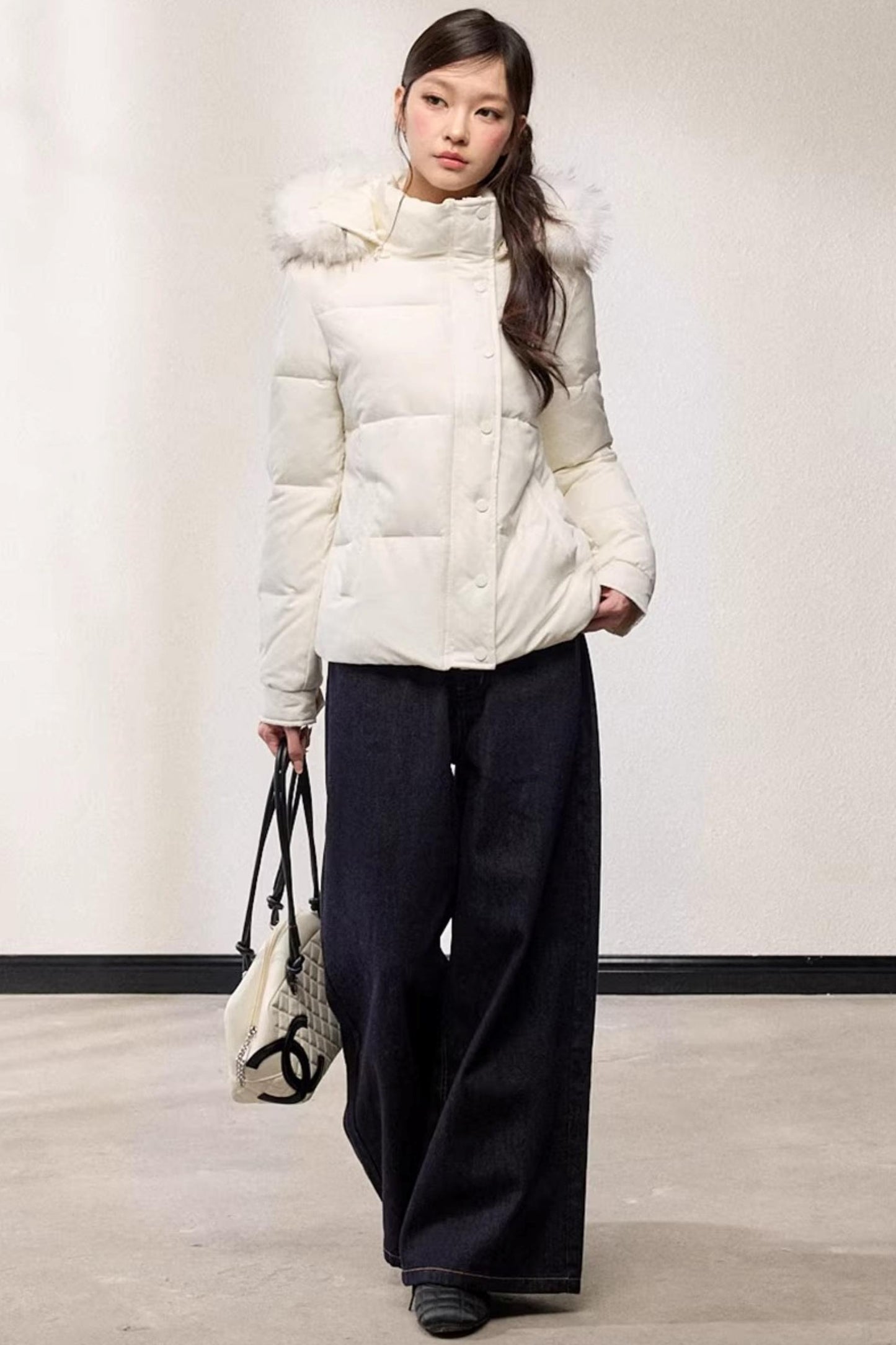 Fur Collar Down Jacket