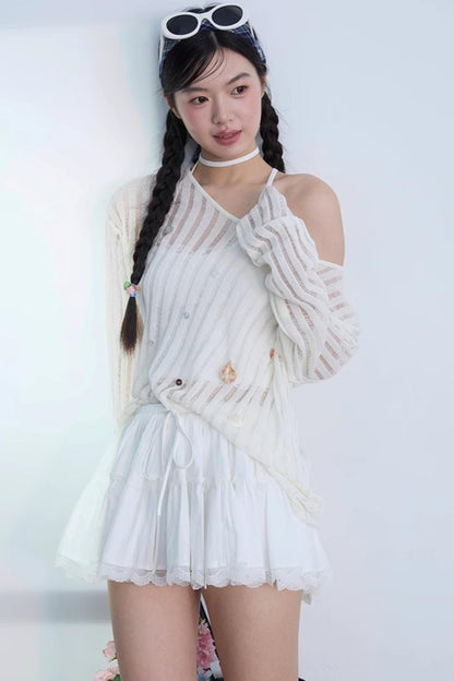 Chic Sunscreen Blouse