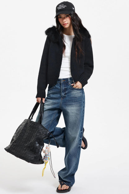 Retro Japanese Denim Pants