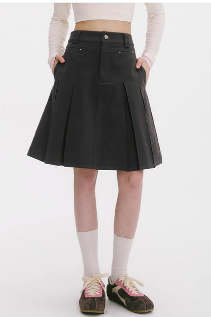 Perfect Cocoa A-line Skirt