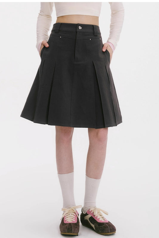 Perfect Cocoa A-line Skirt
