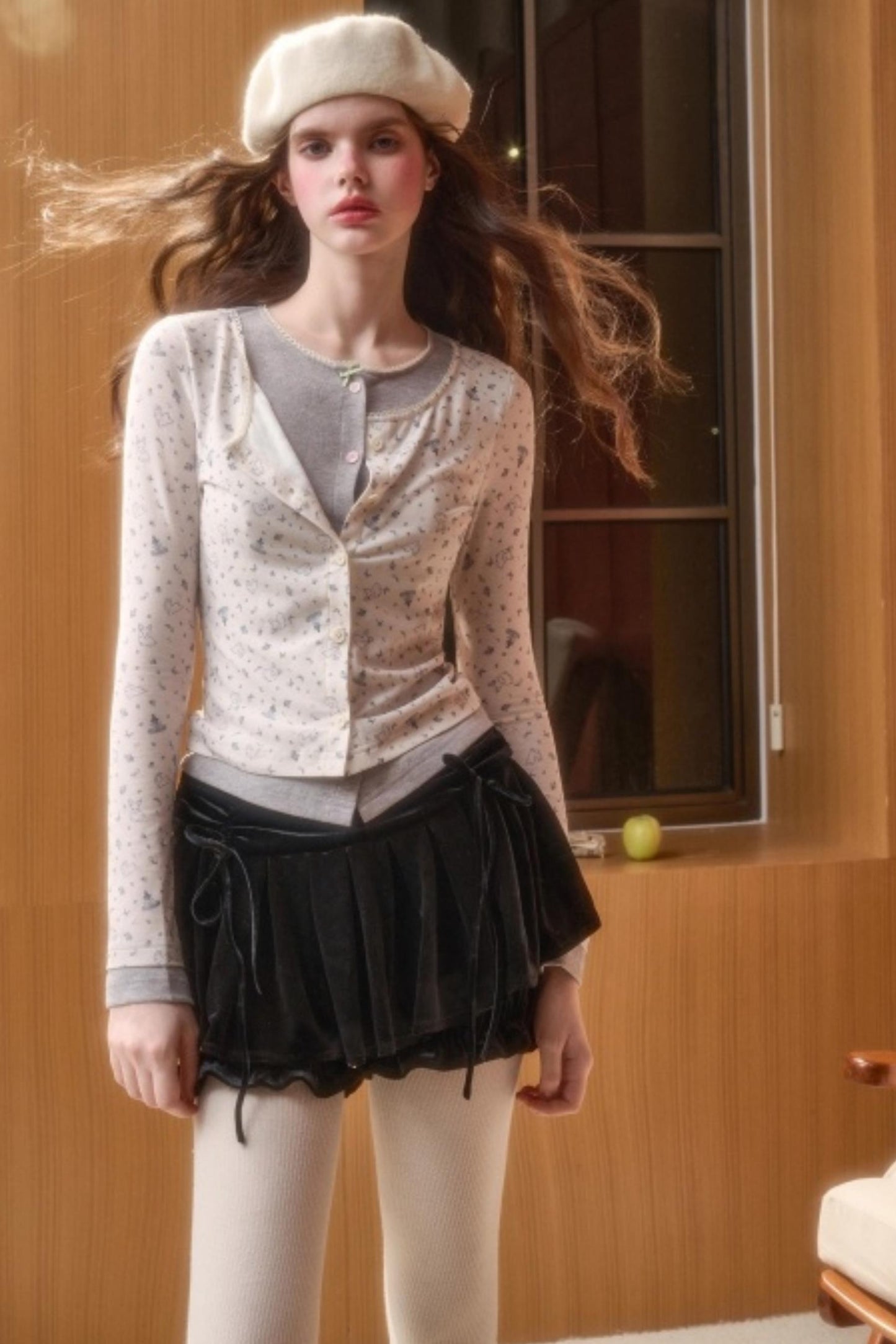 Little Fluffy Rabbit Cardigan