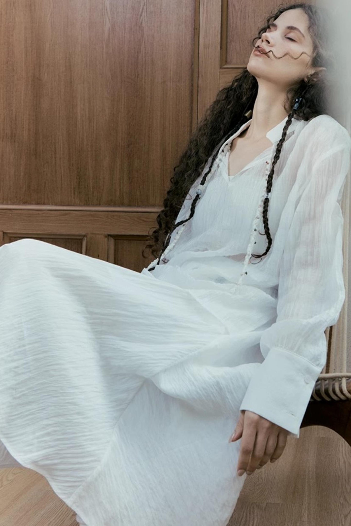 Luminous Tencel Blouse