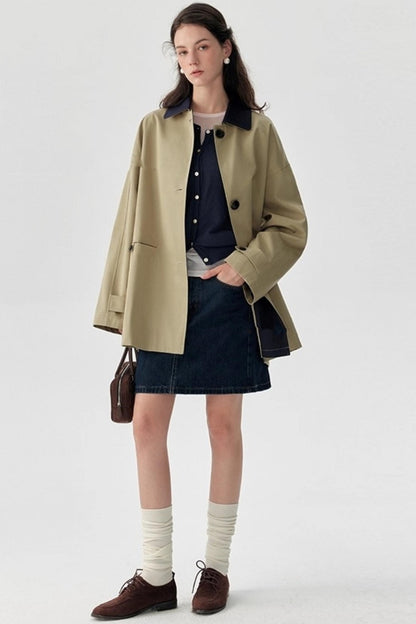 Linen Knitted Cardigan Set