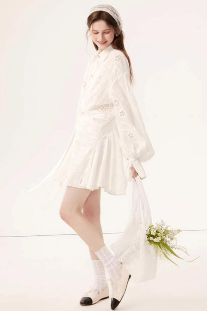 Three-Dimensional Embroidery Dress