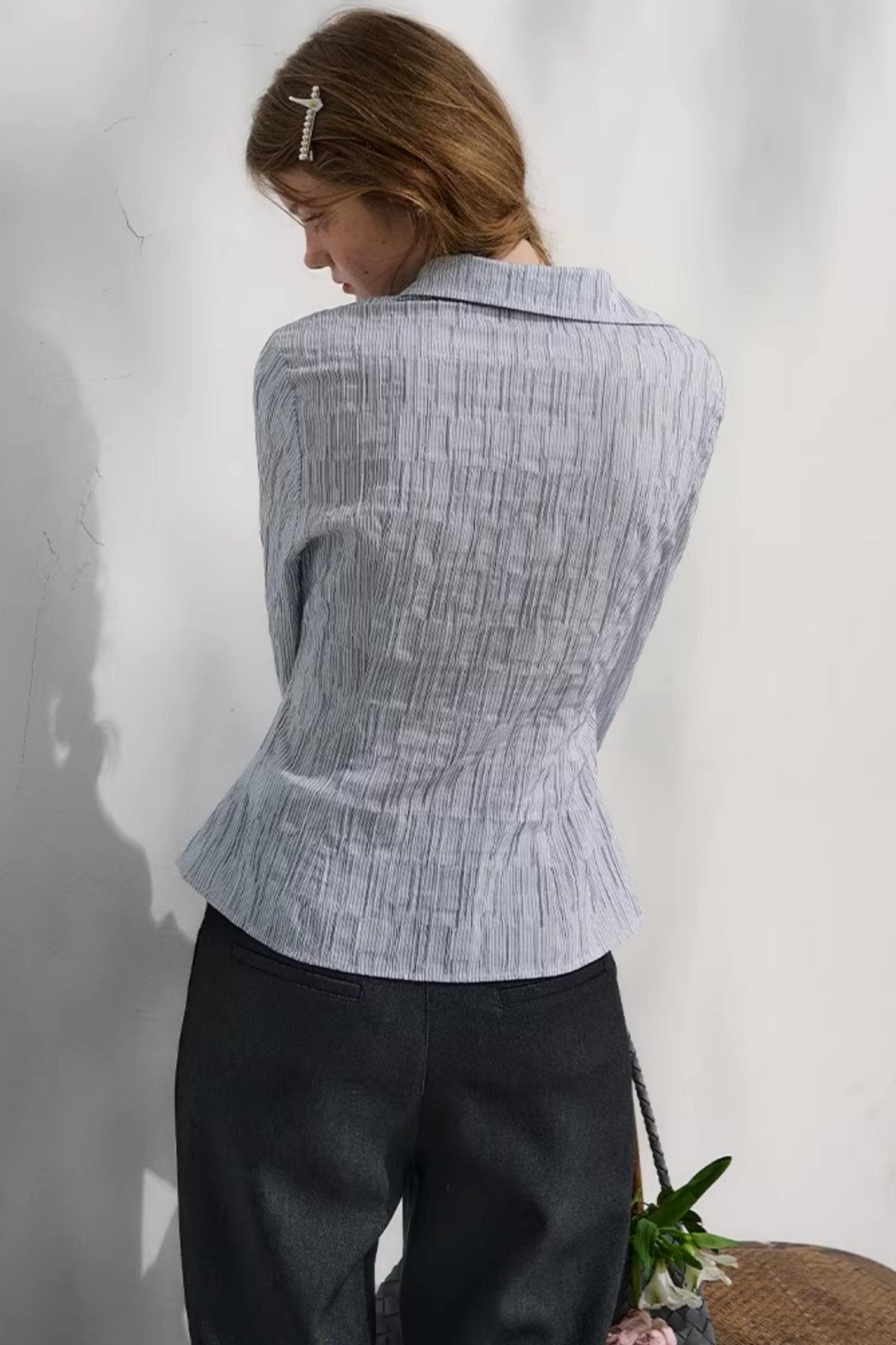 Sea Foam V-Neck Shirt