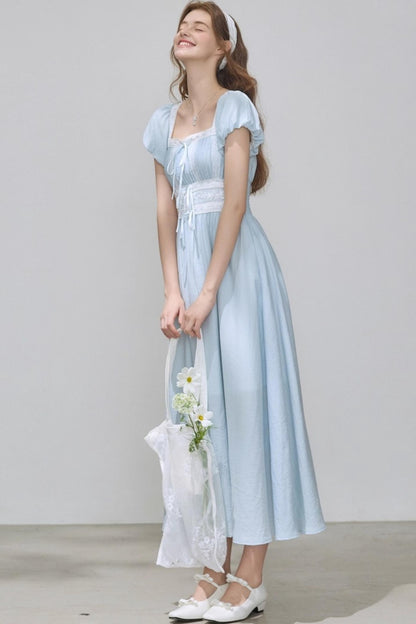 Patchwork A-Line Dress