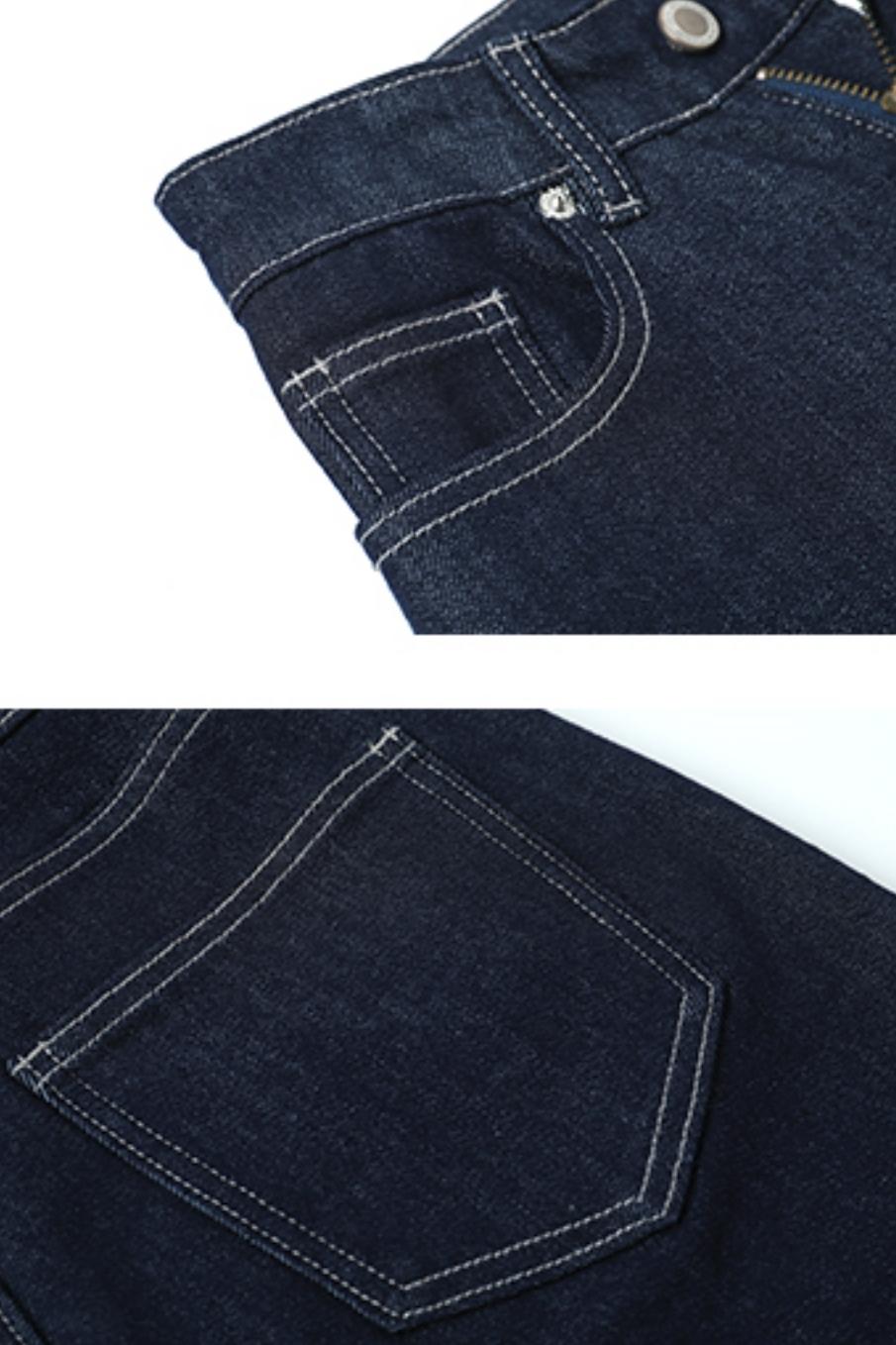 Straight-Leg Commuter Jeans