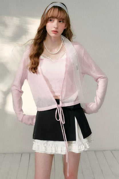 Crochet Knit Cardigan Set-Up