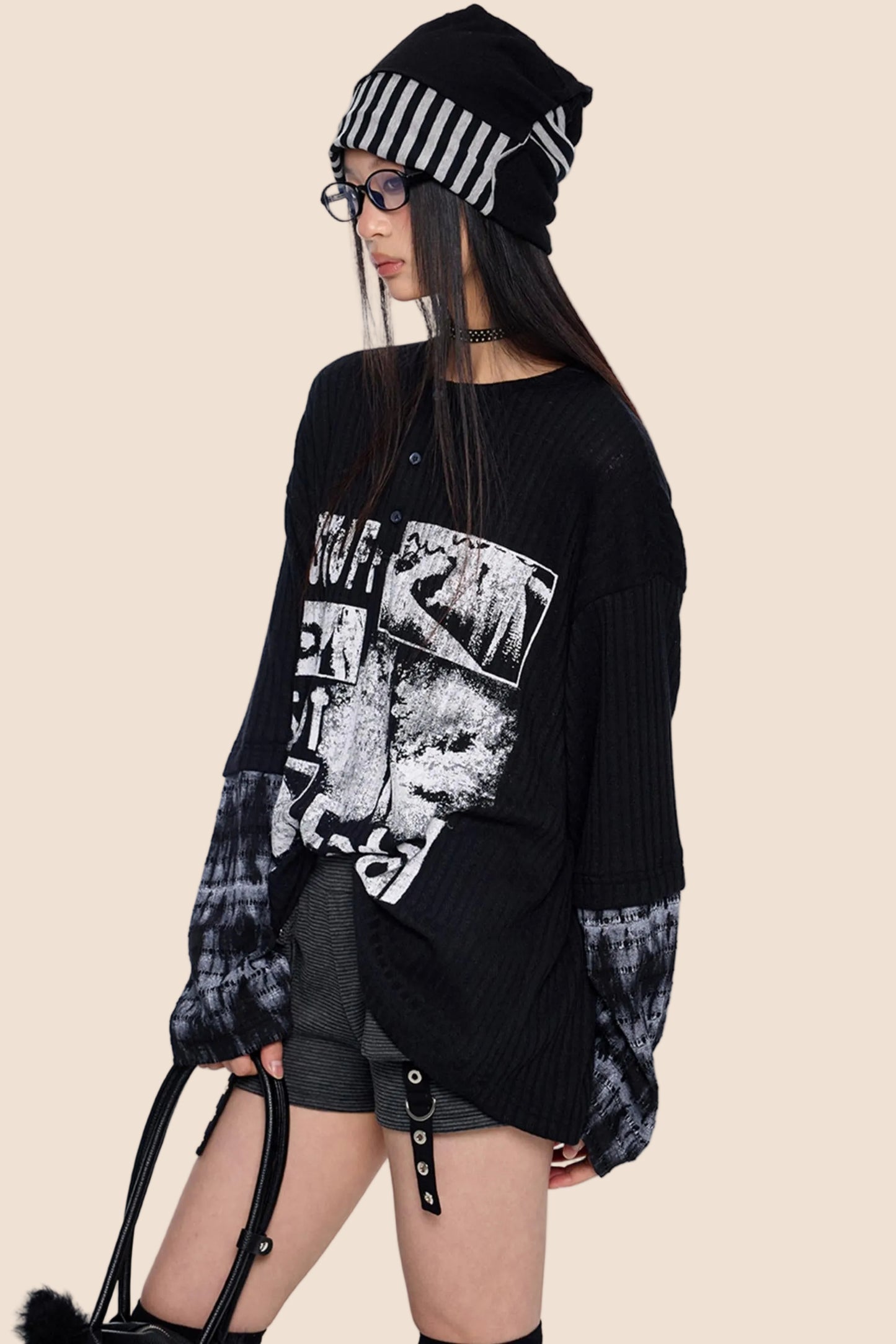 Henry Patchwork Knit Sweater