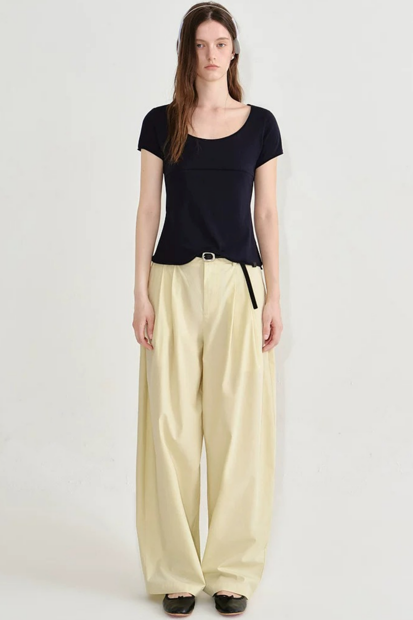 Versatile U-Neck T-Shirt