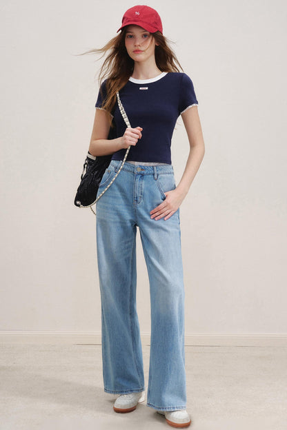 Lace Fusion Backless Top