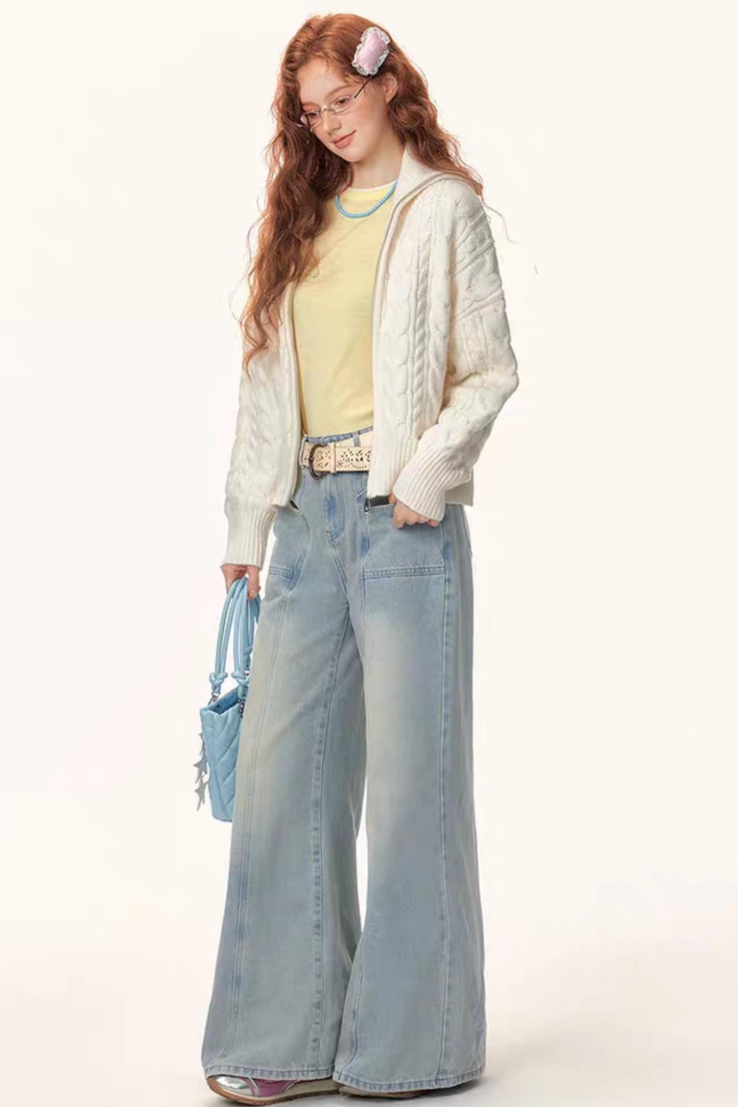 French Cable Sweater