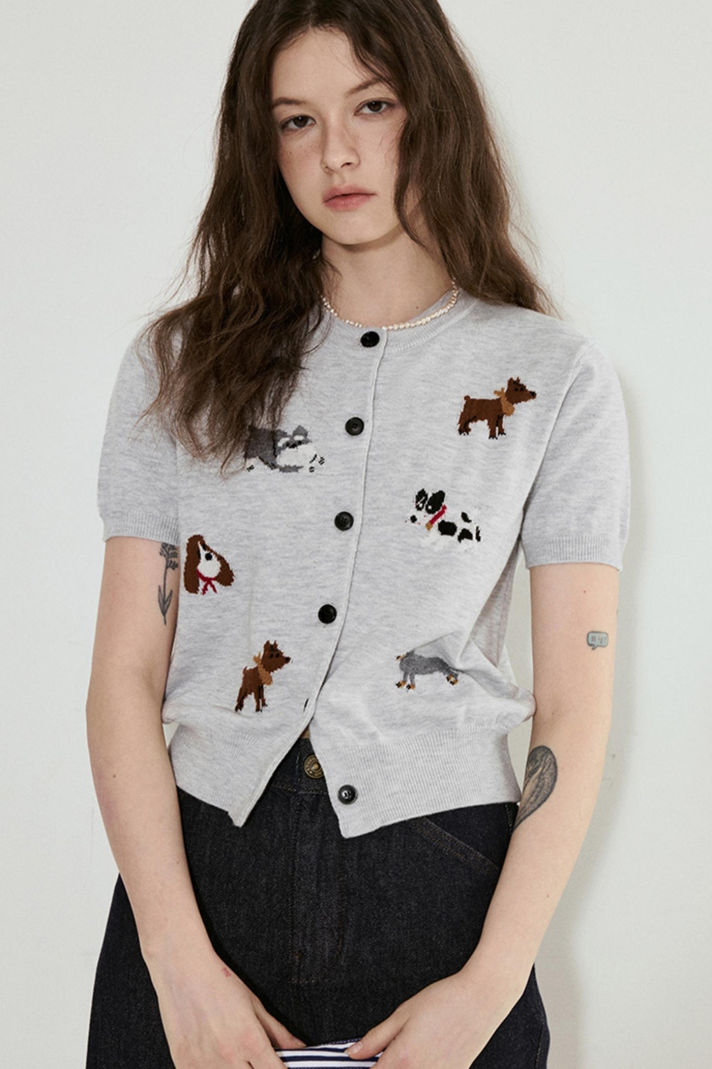 Playful Puppy Cardigan