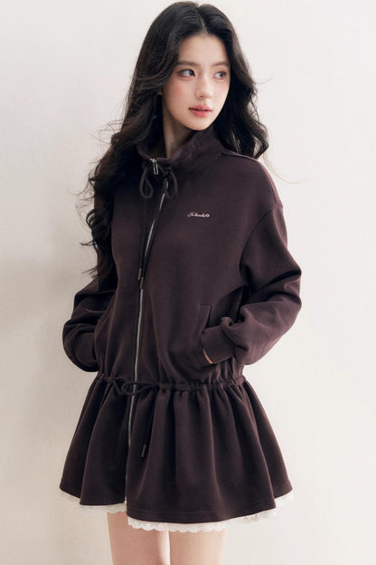 Lazy Casual Sweatshirt Dress