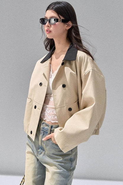 Short Petite Trench Coat