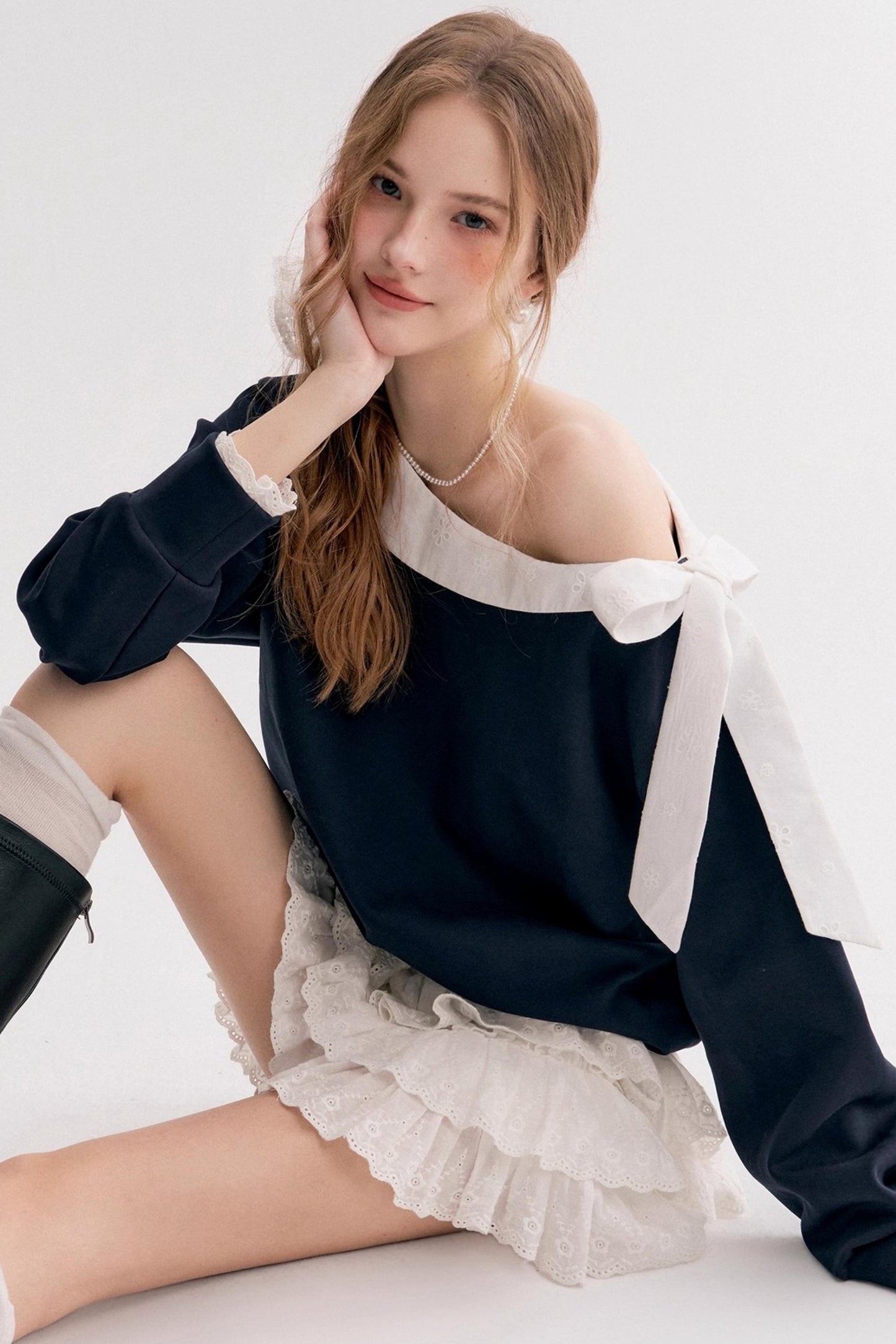 Balletcore Lace Cake Skirt