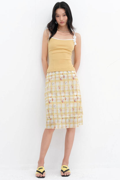 Sequin Wrap Camisole