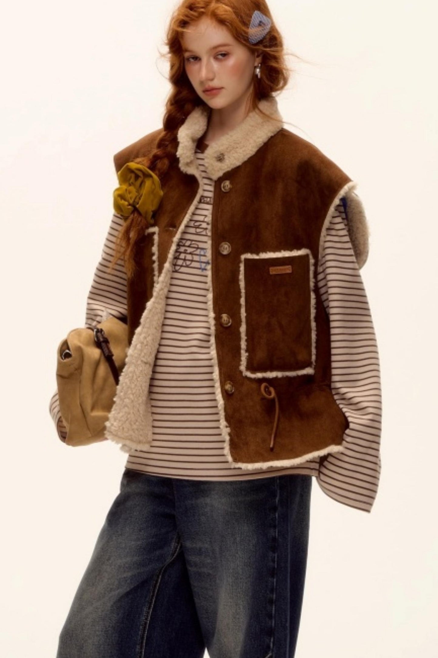 Reversible Embroidery Vest