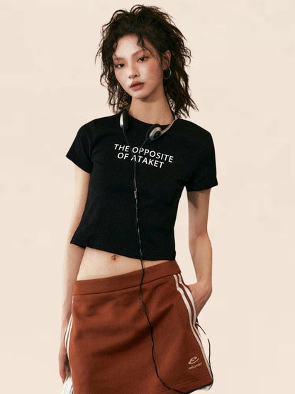 Casual Cropped T-Shirt