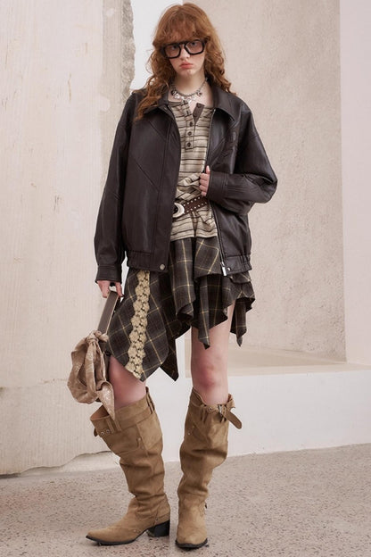 New Fall A-Line Short Skirt