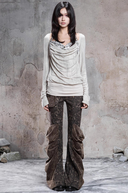 Retro Wild Pocket Trousers