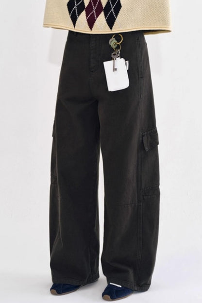 Architectural Silhouette Work Pants