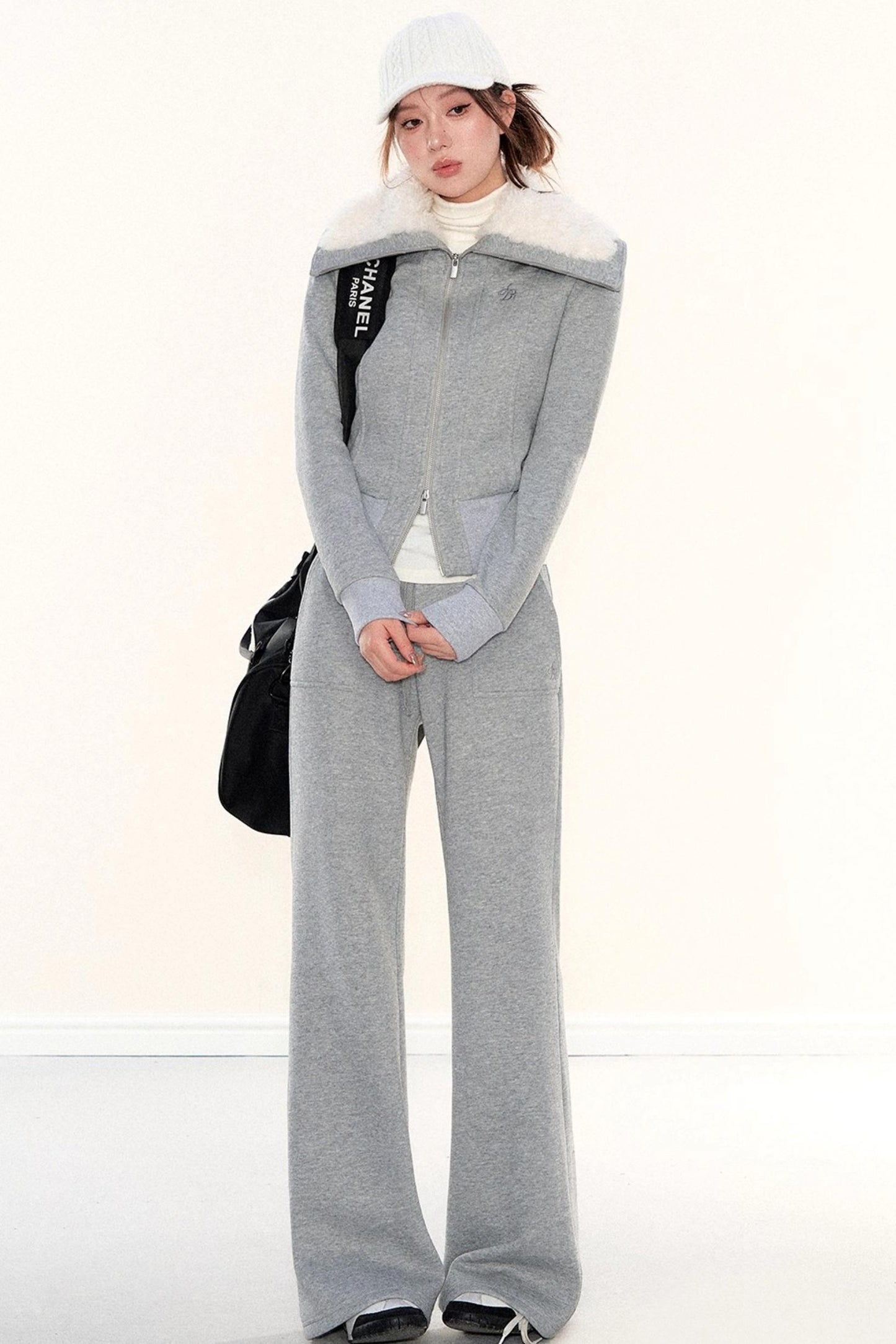 High-Neck Slimming Top