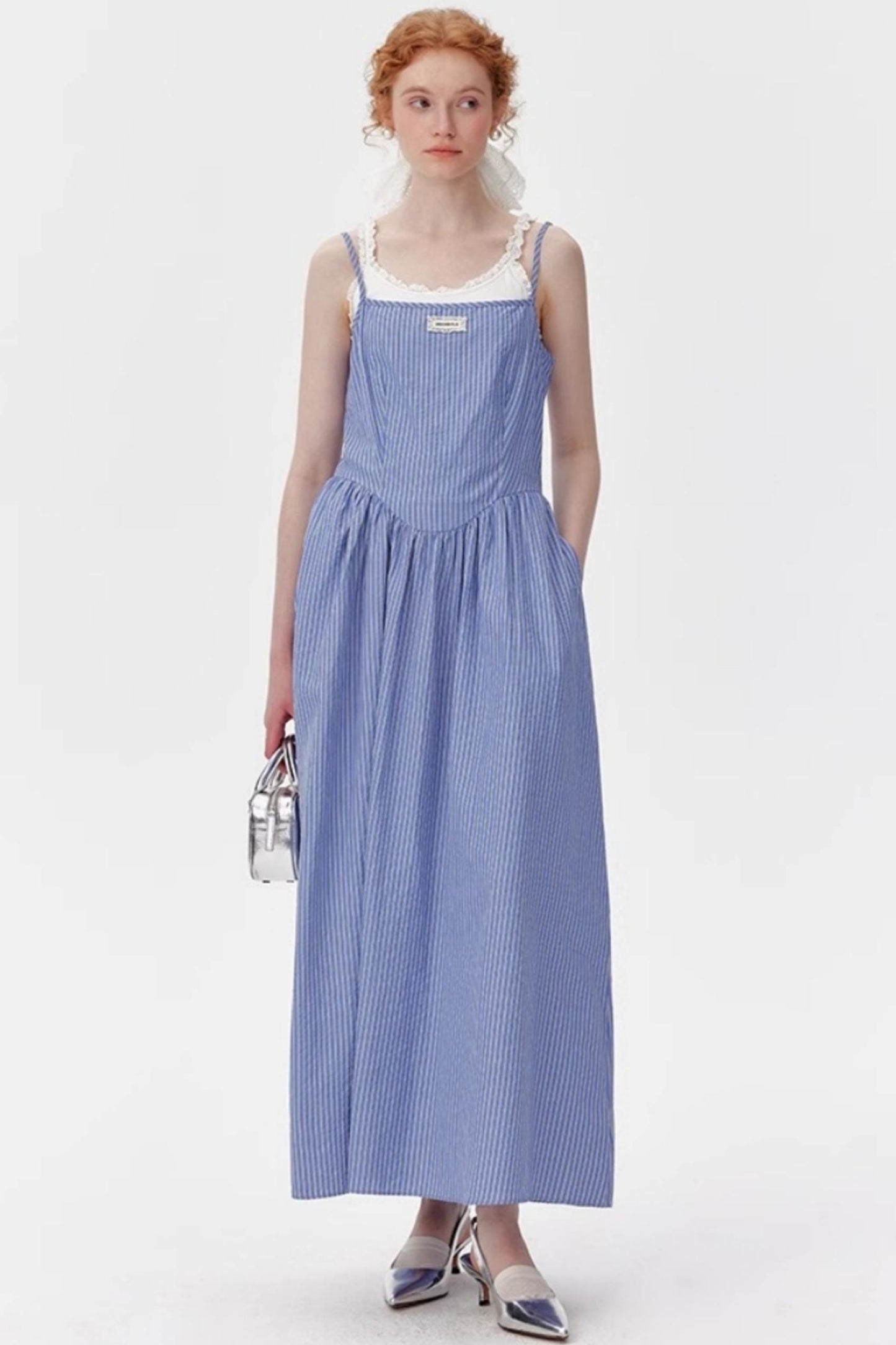 Island Vibe Backless Ruffle Dress Set-Up