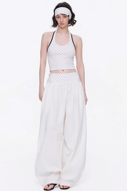 Backless Floral Tube Top Set-Up