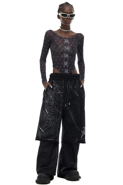 Electric Moon Loose Layered Pants