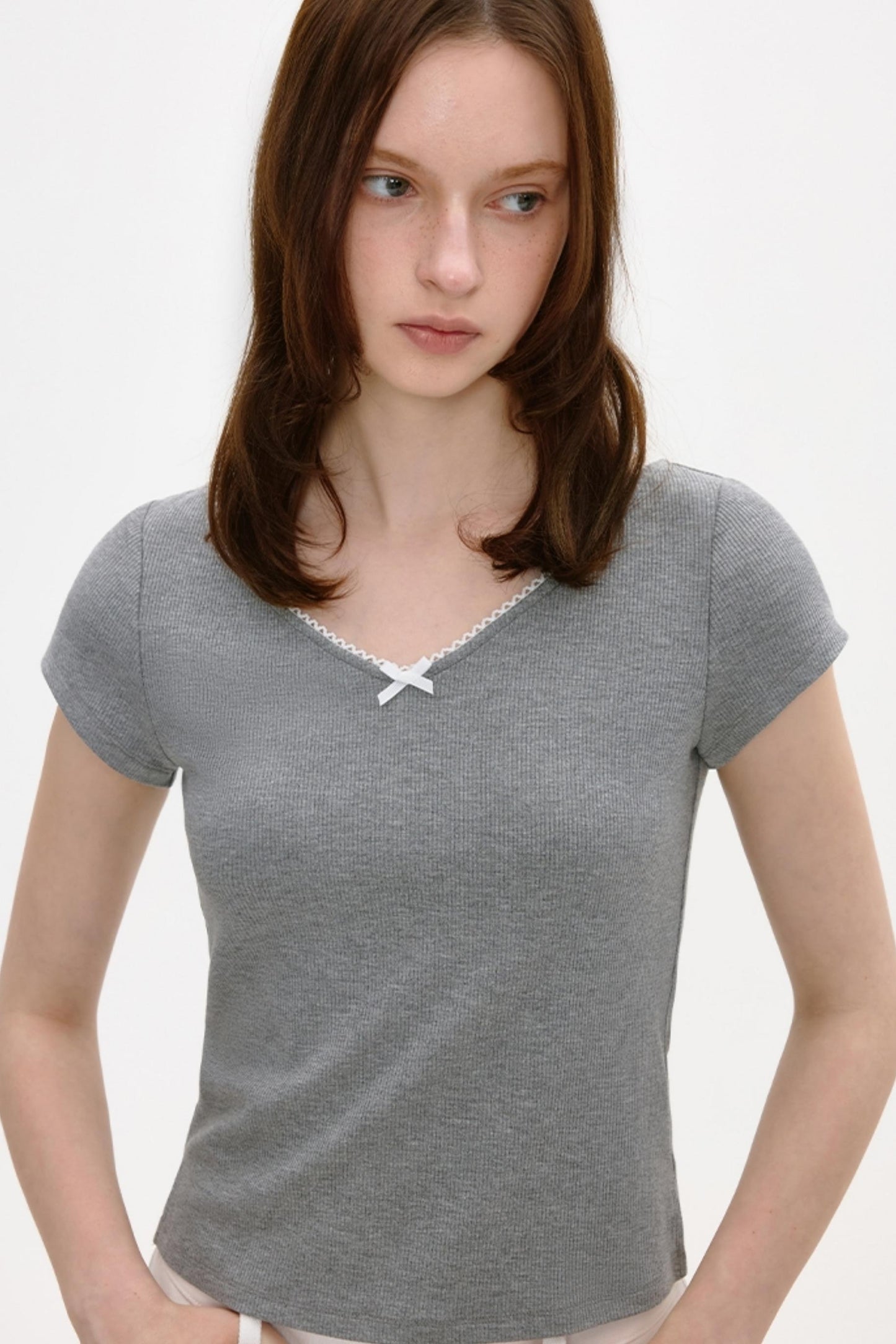 Vintage Lace V-Neck Top